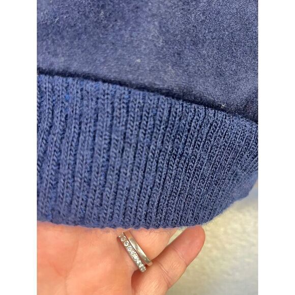 Vintage Pendleton Men’s Bomber Jacket Size XLarge Navy Blue Pure Virgin Wool - Picture 10 of 11